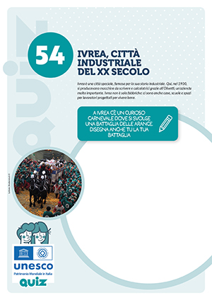 attività per bambini del sito UNESCO nr. 54
