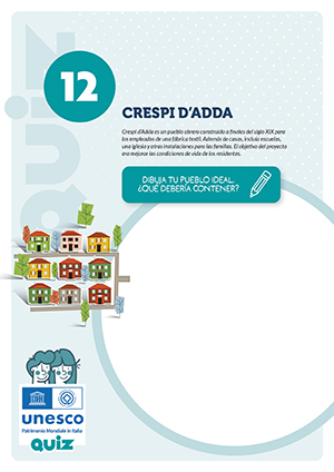 attività per bambini del sito UNESCO nr. 12