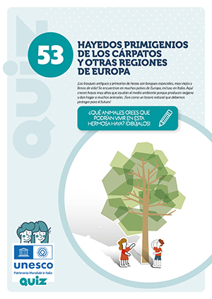 attività per bambini del sito UNESCO nr. 53